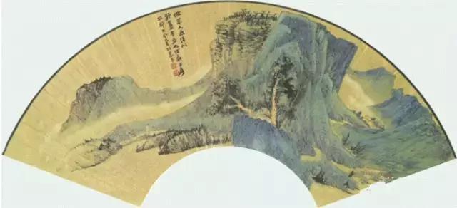 张大千最全扇面150幅，美极了 书画知识 第15张