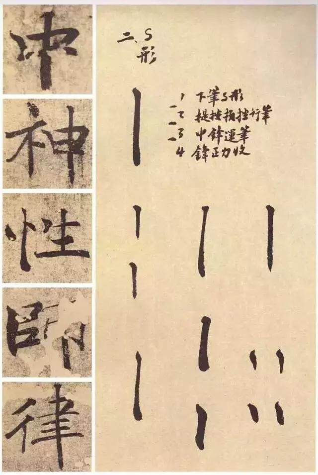 图解《大字阴符经》笔法技巧，干货 书画知识 第5张
