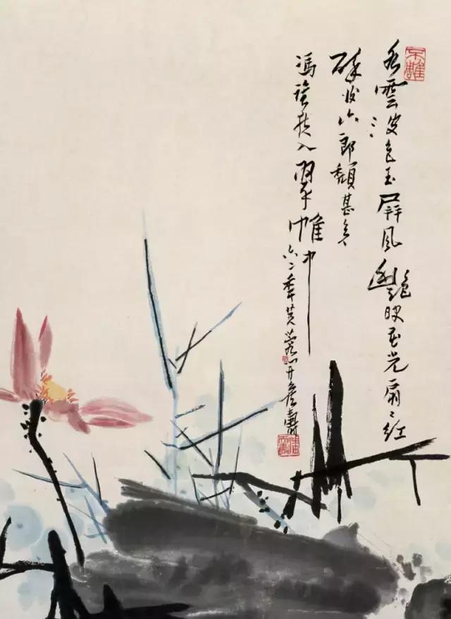 潘天寿花鸟真迹欣赏，大师就是不一样！ 书画知识 第14张