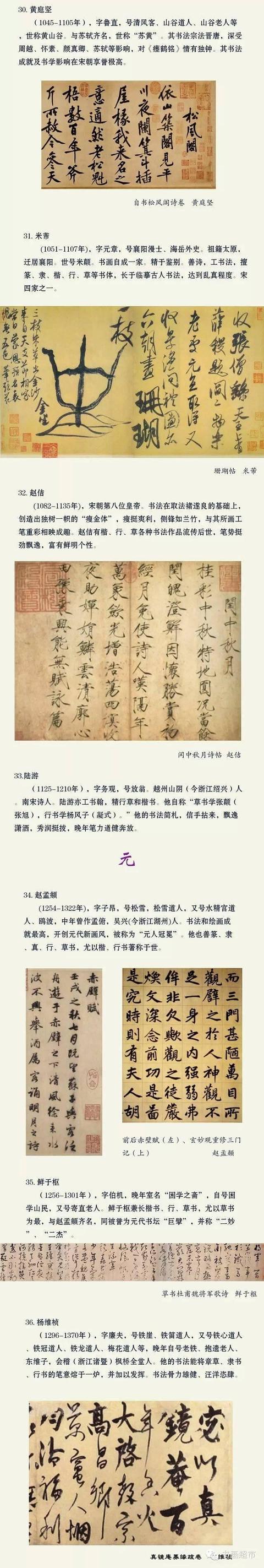 中国书法史图文长篇，学习书法一定要了解 书画知识 第5张