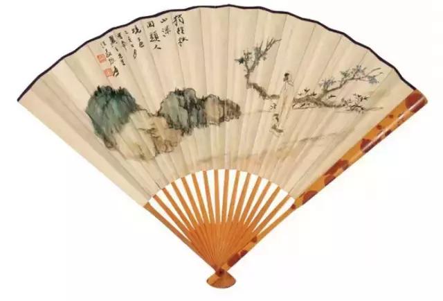 张大千最全扇面150幅，美极了 书画知识 第9张