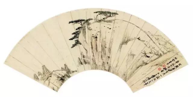 张大千最全扇面150幅，美极了 书画知识 第6张