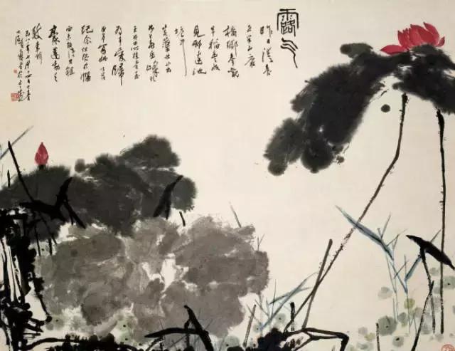 潘天寿花鸟真迹欣赏，大师就是不一样！ 书画知识 第5张