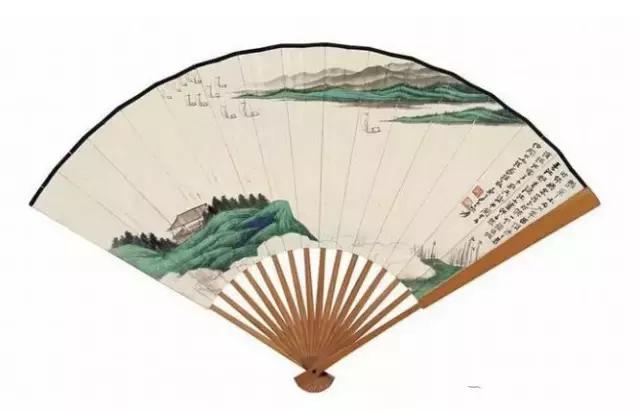 张大千最全扇面150幅，美极了 书画知识 第17张