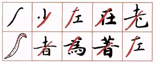 小楷笔法教程观摩 书画知识 第19张-墨韵书香 小楷笔法教程观摩 书画知识 第19张