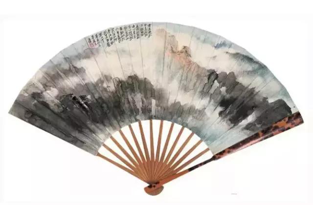 张大千最全扇面150幅，美极了 书画知识 第23张