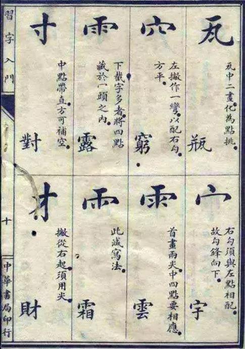 别总想着书法速成，来看看民国推行的的《习字入门》 书画知识 第14张