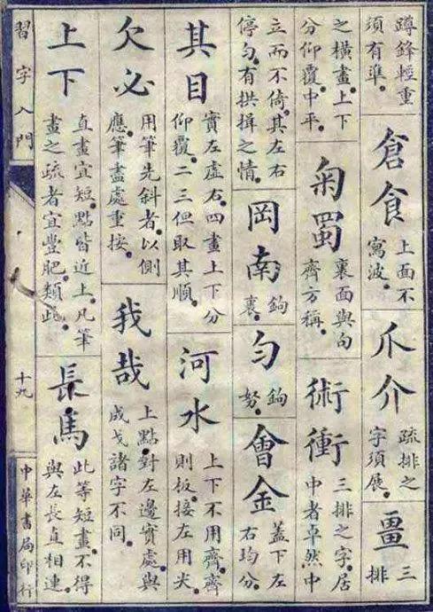 别总想着书法速成，来看看民国推行的的《习字入门》 书画知识 第18张