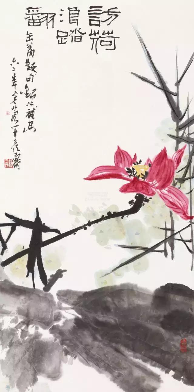 潘天寿花鸟真迹欣赏，大师就是不一样！ 书画知识 第4张