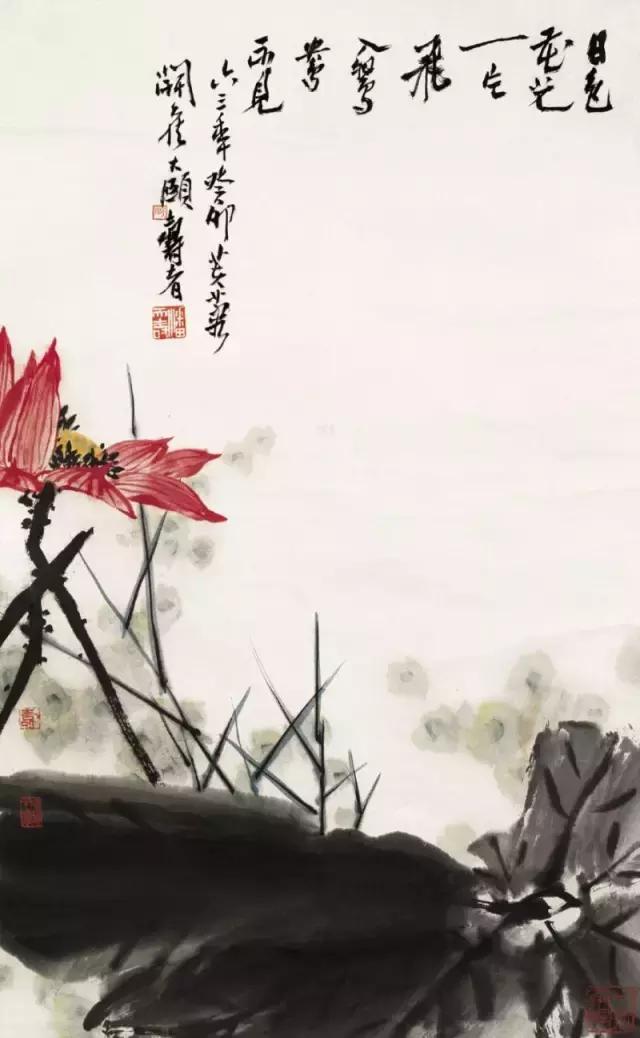 潘天寿花鸟真迹欣赏，大师就是不一样！ 书画知识 第12张