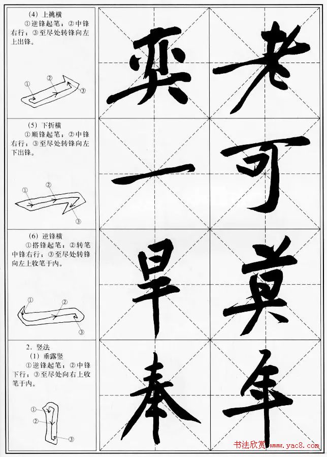 书法教程--黄庭坚行书用笔特点 书画知识 第2张