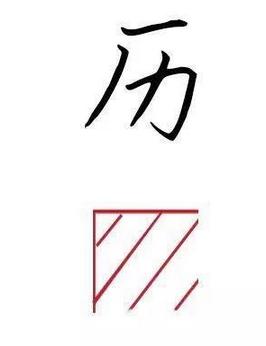 学会这四个方法,帮你功克书法结构难关! 书画知识 第13张-墨韵书香 学会这四个方法,帮你功克书法结构难关! 书画知识 第13张