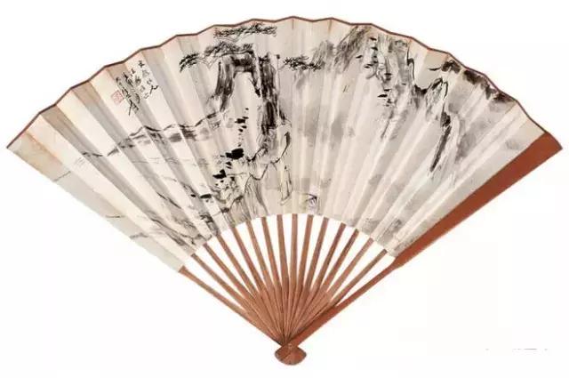 张大千最全扇面150幅，美极了 书画知识 第37张