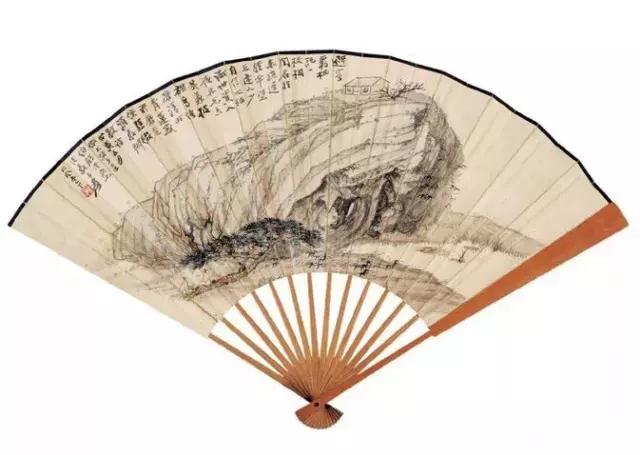 张大千最全扇面150幅，美极了 书画知识 第24张