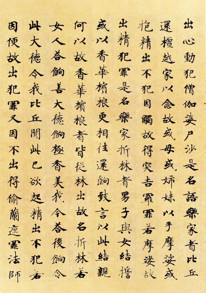 国诠《善见律》高清墨迹 附释文 历代书法 第14张