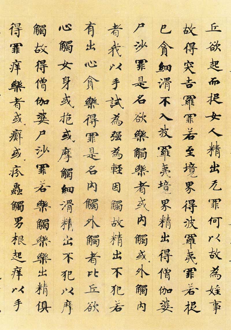 国诠《善见律》高清墨迹 附释文 历代书法 第12张