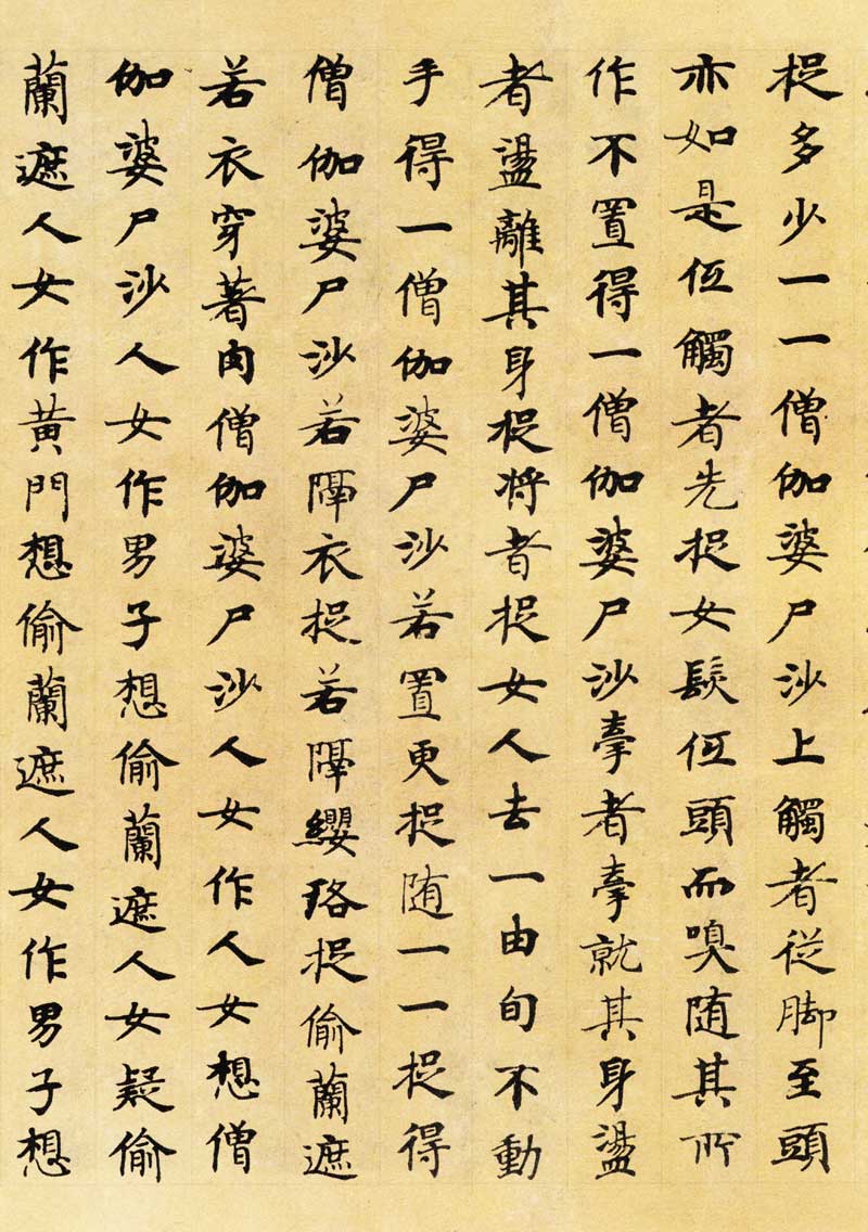 国诠《善见律》高清墨迹 附释文 历代书法 第21张