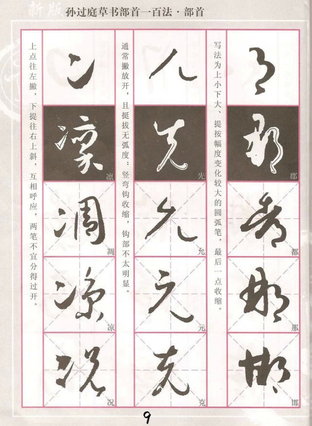 孙过庭草书100法，轻松入门，强烈推荐! 书画知识 第8张