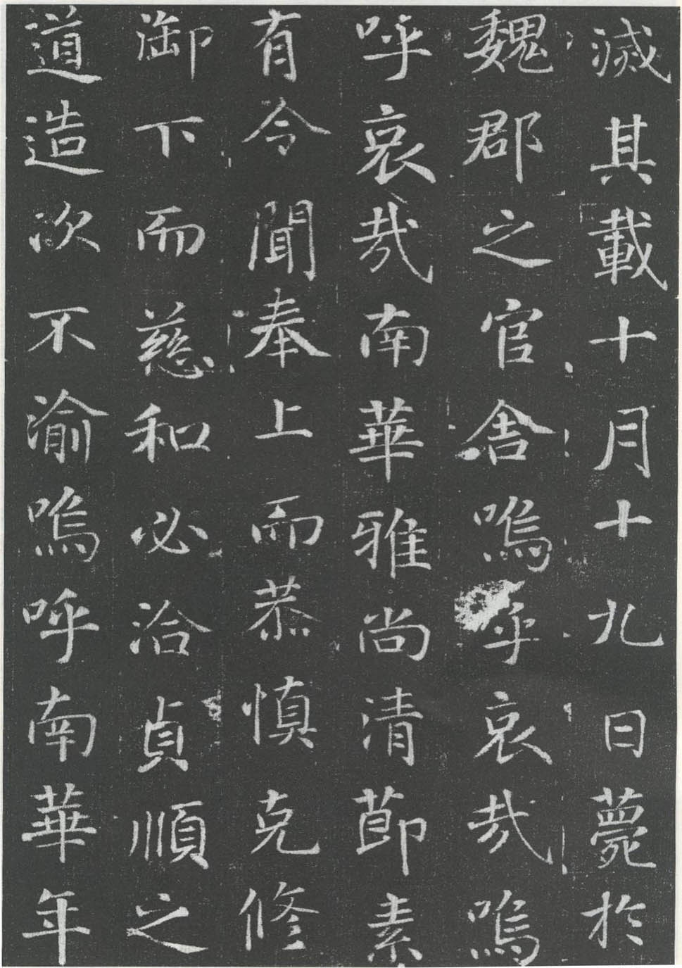 徐浩《李岘妻独孤峻墓志》 历代书法 第9张-墨韵书香 徐浩《李岘妻独孤峻墓志》 历代书法 第9张