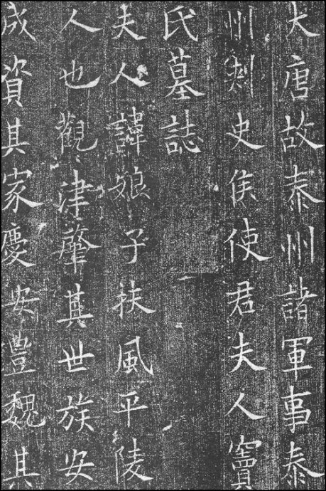 欧阳询《窦娘子墓志》骨秀神清 、森森焉若武库之矛戟 历代书法 第3张-墨韵书香 欧阳询《窦娘子墓志》骨秀神清 、森森焉若武库之矛戟 历代书法 第3张