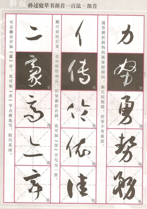 孙过庭草书100法，轻松入门，强烈推荐! 书画知识 第6张