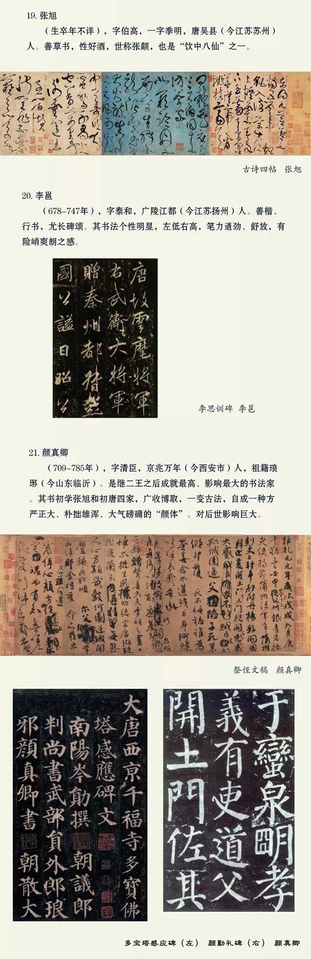 中国最盛名的60位书法家和代表作品都在这 书画知识 第6张