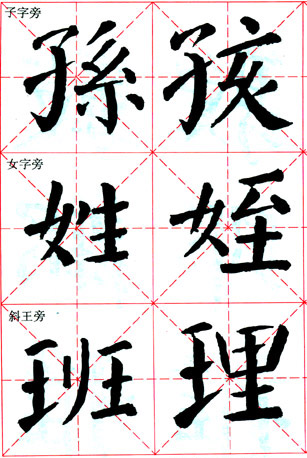 颜真卿《颜勤礼碑》技法解析 书画知识 第19张