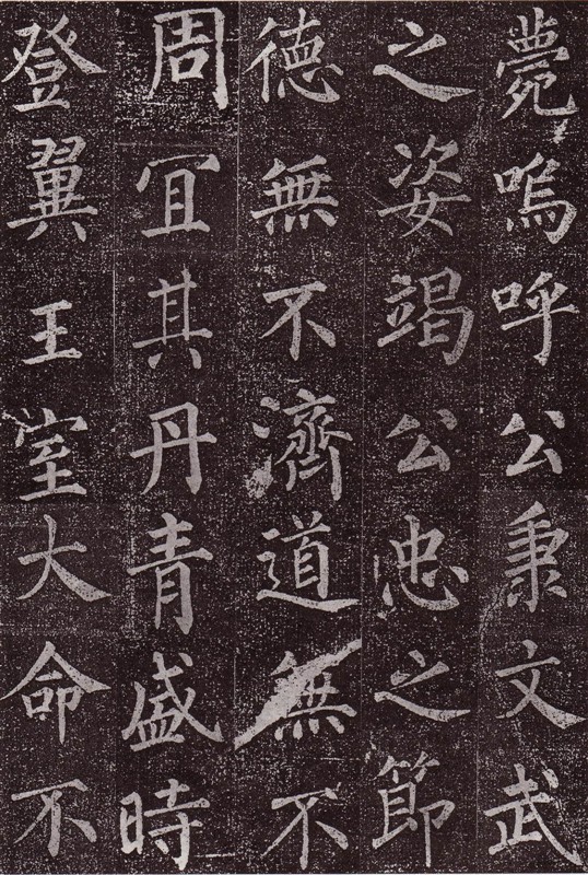 颜真卿最早的书法作品--《郭虚已墓志》 历代书法 第28张-墨韵书香 颜真卿最早的书法作品--《郭虚已墓志》 历代书法 第28张