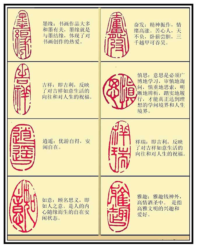 书画篆刻“词语”解析 书画知识 第4张