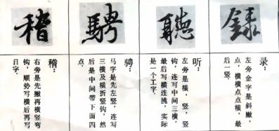 兰亭序临写法(笔顺、偏旁、点、横、竖......) 书画知识 第11张-墨韵书香 兰亭序临写法(笔顺、偏旁、点、横、竖......) 书画知识 第11张