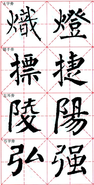 颜真卿《颜勤礼碑》技法解析 书画知识 第23张