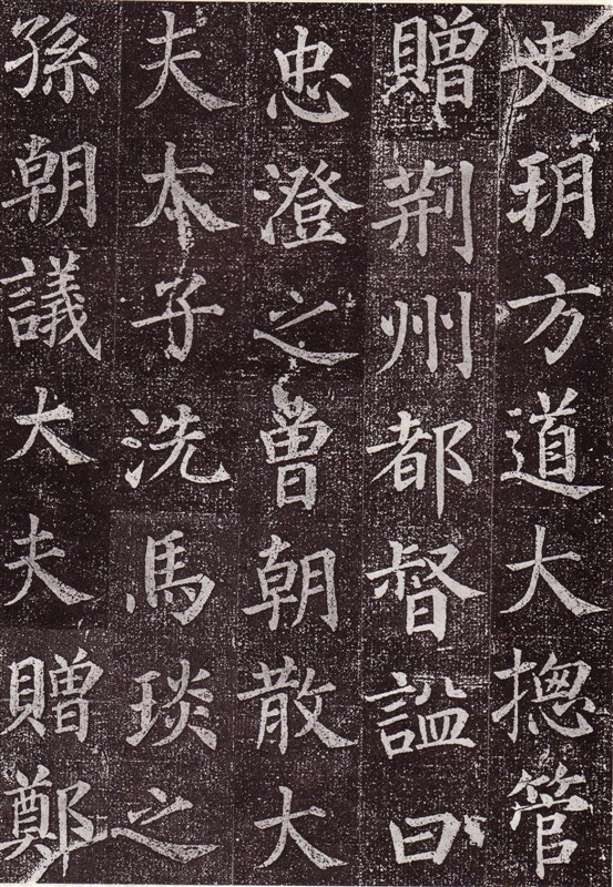 颜真卿最早的书法作品--《郭虚已墓志》 历代书法 第13张-墨韵书香 颜真卿最早的书法作品--《郭虚已墓志》 历代书法 第13张