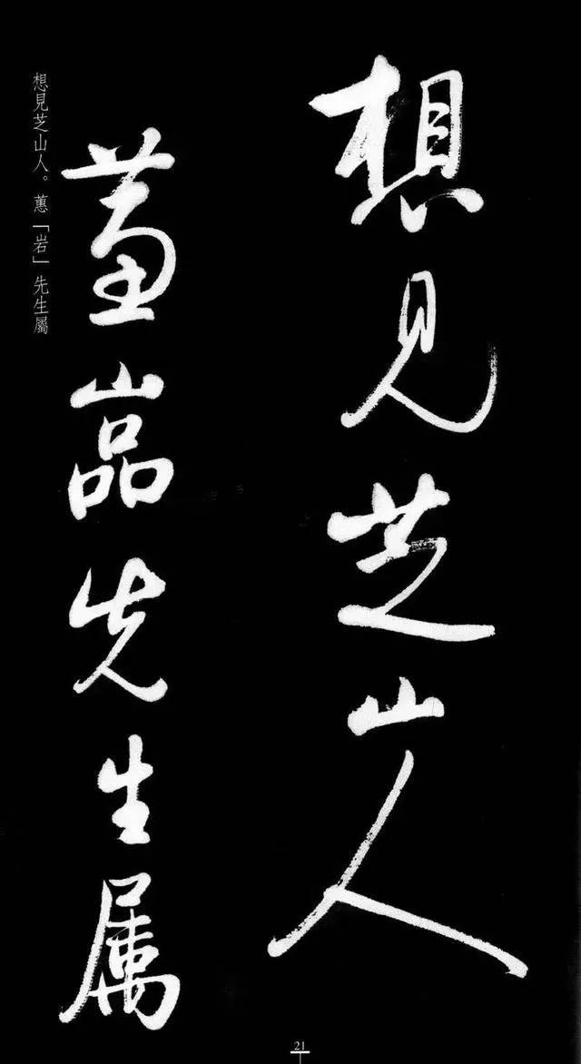 漂亮！启功临八大山人《荷上花》. 书画知识 第20张