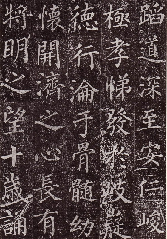 颜真卿最早的书法作品--《郭虚已墓志》 历代书法 第15张-墨韵书香 颜真卿最早的书法作品--《郭虚已墓志》 历代书法 第15张