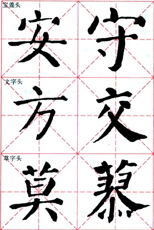 颜真卿《颜勤礼碑》技法解析 书画知识 第16张