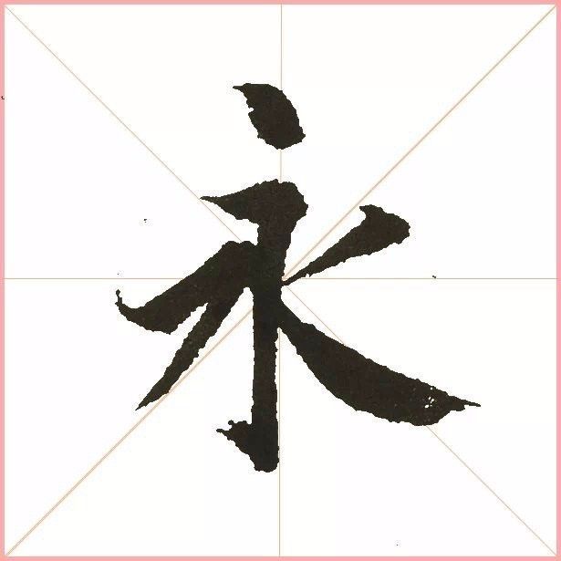 原来这些著名碑帖全都有米字格版本！ 书画知识 第1张