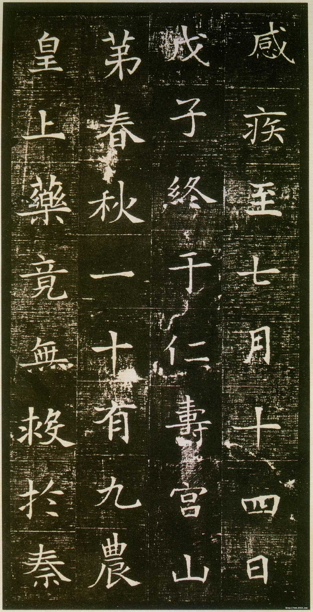 《董美人墓志》隋朝书苑中一朵奇丽之鲜花 书画知识 第7张