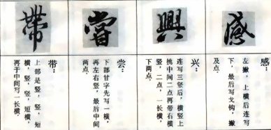 兰亭序临写法(笔顺、偏旁、点、横、竖......) 书画知识 第9张-墨韵书香 兰亭序临写法(笔顺、偏旁、点、横、竖......) 书画知识 第9张