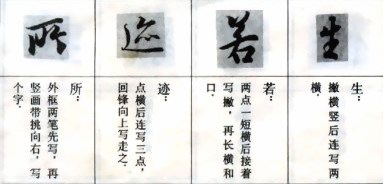 兰亭序临写法(笔顺、偏旁、点、横、竖......) 书画知识 第3张-墨韵书香 兰亭序临写法(笔顺、偏旁、点、横、竖......) 书画知识 第3张