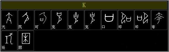 甲骨文与现代简体字的对照表 书画知识 第10张-墨韵书香 甲骨文与现代简体字的对照表 书画知识 第10张