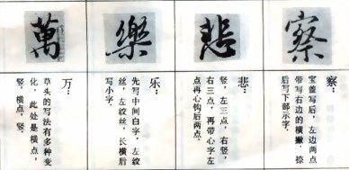 兰亭序临写法(笔顺、偏旁、点、横、竖......) 书画知识 第8张-墨韵书香 兰亭序临写法(笔顺、偏旁、点、横、竖......) 书画知识 第8张