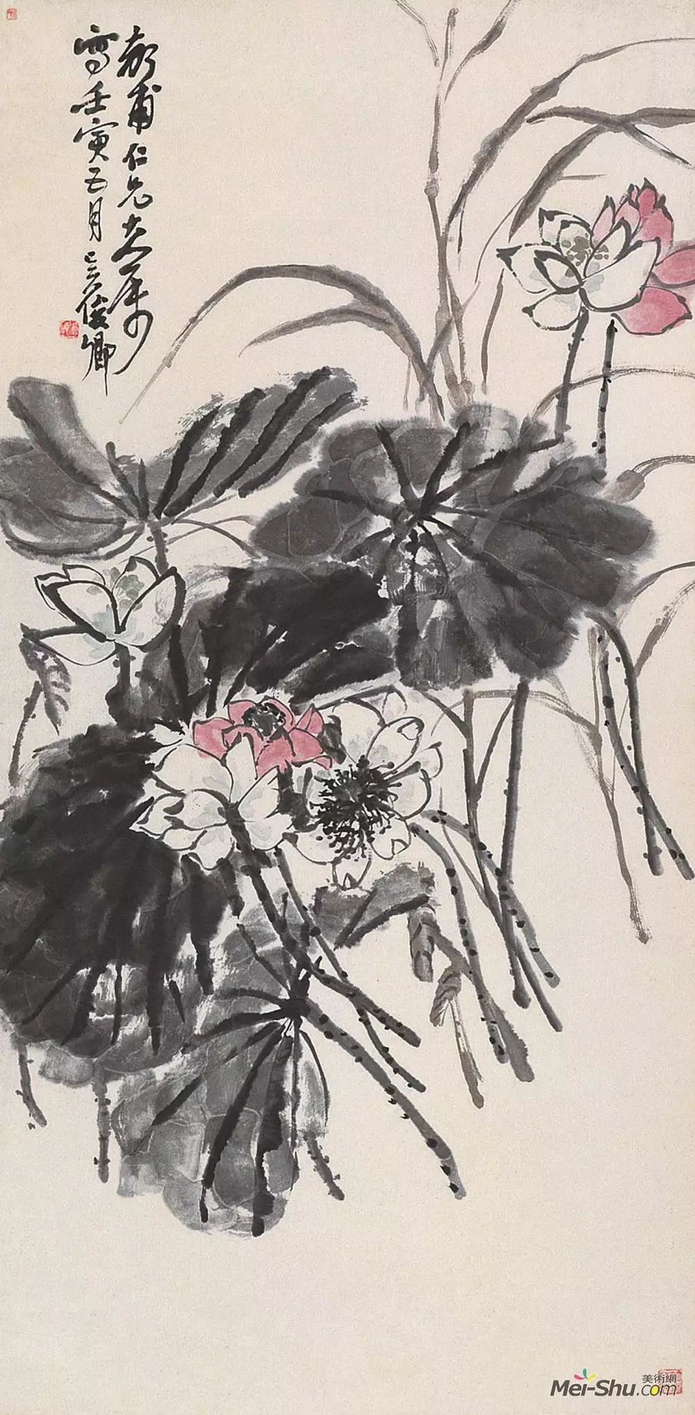 吴昌硕作品 历代国画 第16张