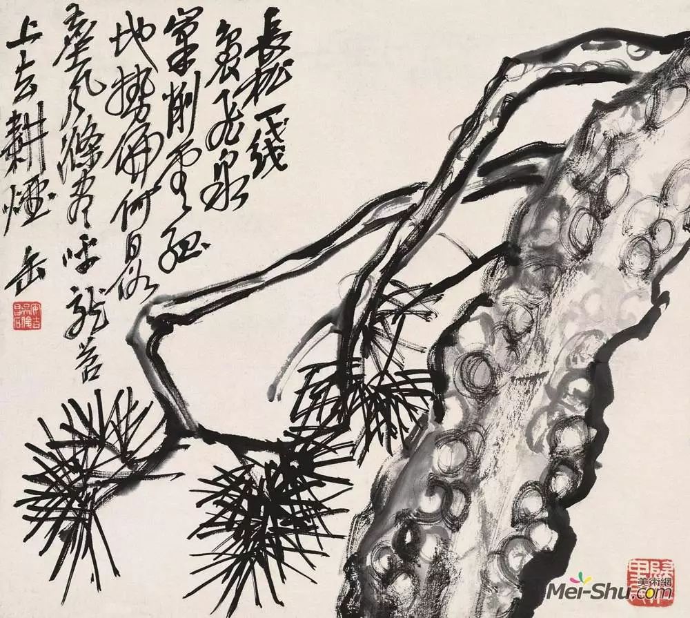 吴昌硕作品 历代国画 第2张