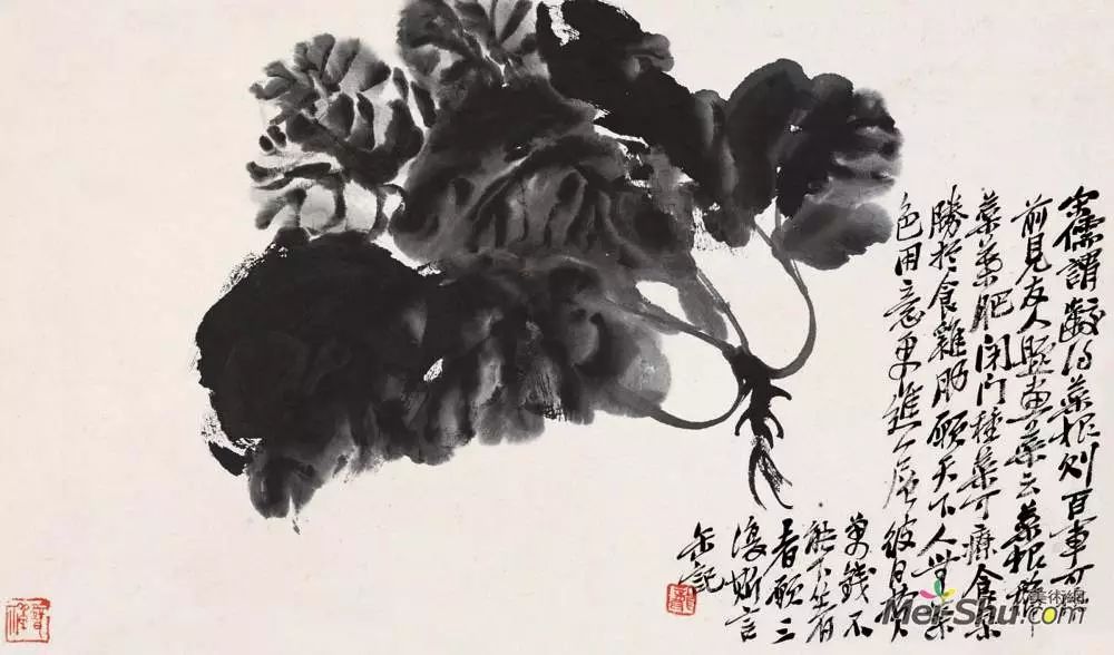 吴昌硕作品 历代国画 第7张